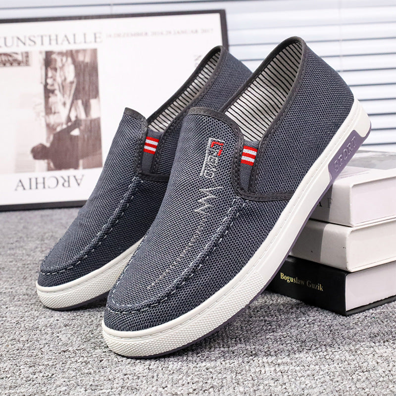 Damen Sportliche Slip-On Sneakers mit elastischem Einstieg und atmungsaktivem Obermaterial R&B