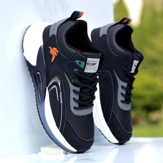 Damen Sportliche Sneakers mit atmungsaktiver Oberflächenstruktur und modernem Design R&B