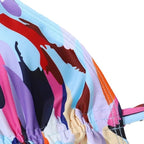 Damen Triangel-Bikini mit verspieltem Design