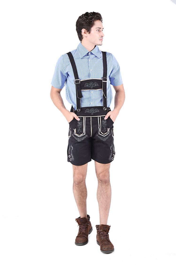 Herren Trachtenkurzanzug mit aufwendiger Stickerei R&B