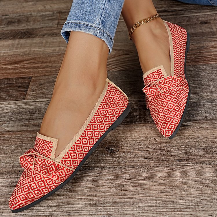 Damen Atmungsaktive und modische Slip-On Ballerinas R&B