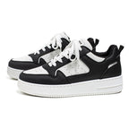 Damen Sportliche Sneakers im Retro-Stil mit robustem Obermaterial und gepolsterter Sohle R&B