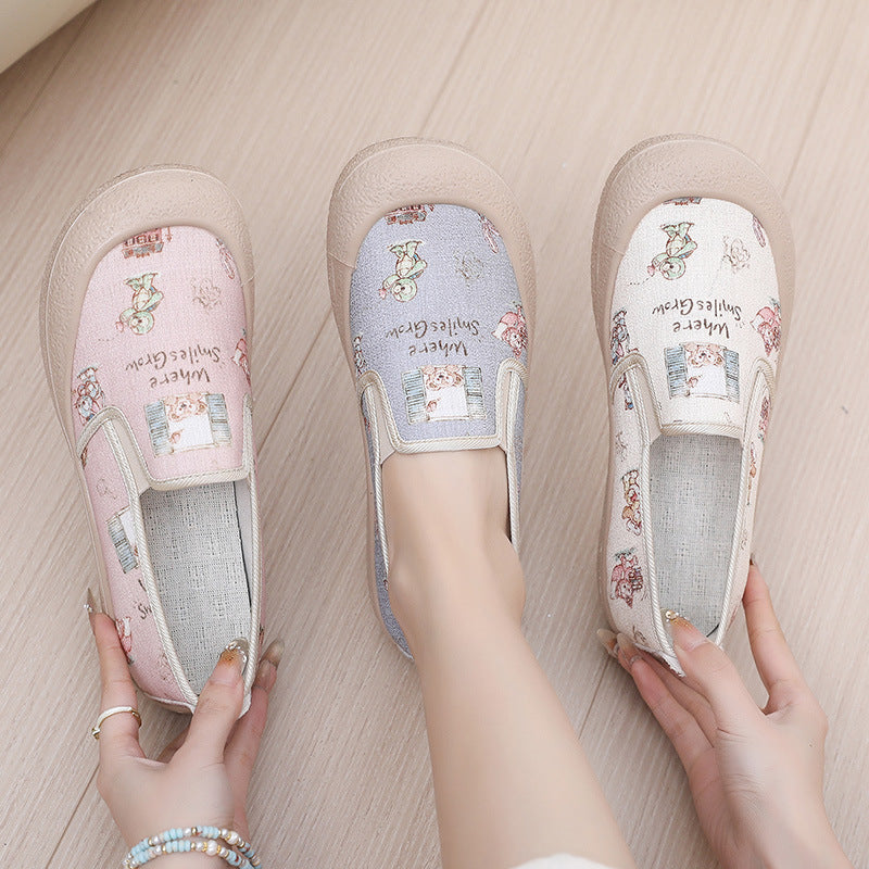 Damen Freizeit-Schuhe mit dekorativem Motiv R&B
