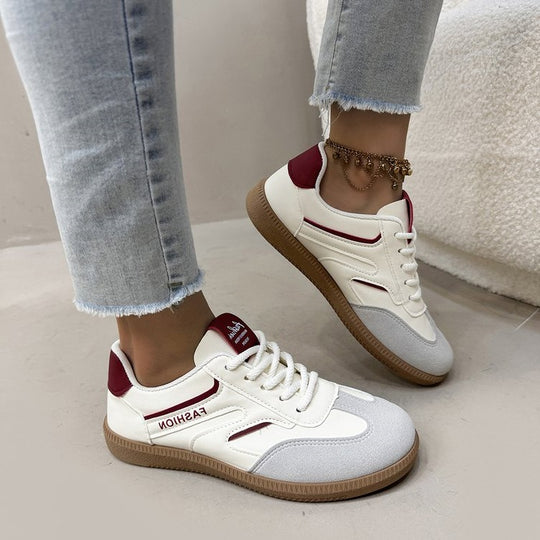 Damen modische Sneakers mit atmungsaktiver Struktur und rutschfester Sohle R&B