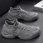 Damen Sportliche High-Performance Sneakers mit atmungsaktiver Strickoberfläche R&B