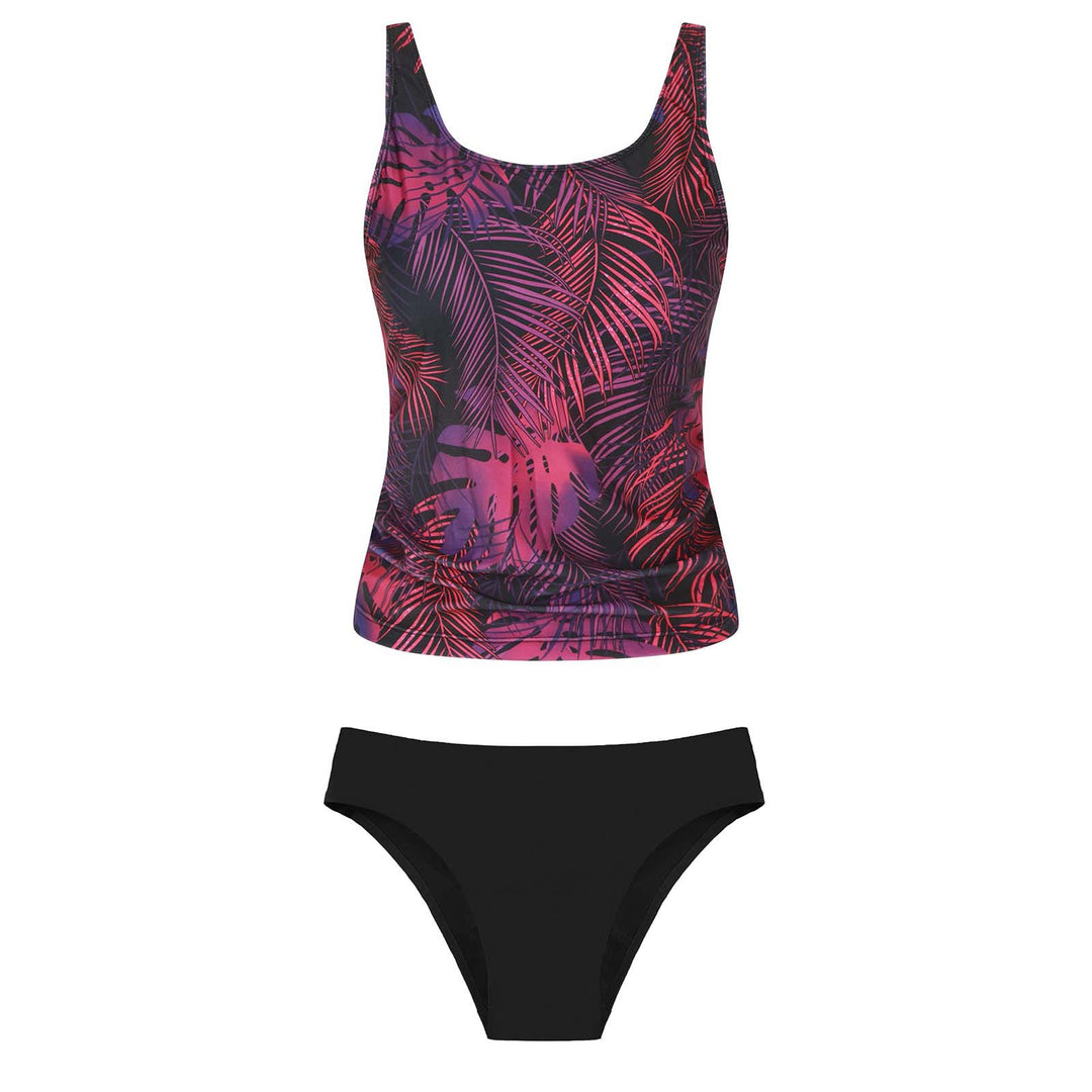 Damen Bikiniset mit floralem Oberteil und klassischem Unterteil R&B