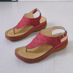Damen Zehentrenner-Sandalen mit anatomischer Fußbettung R&B