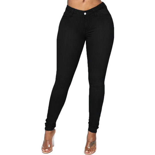 Damen High-Waist Skinny Jeans mit perfektem Sitz R&B