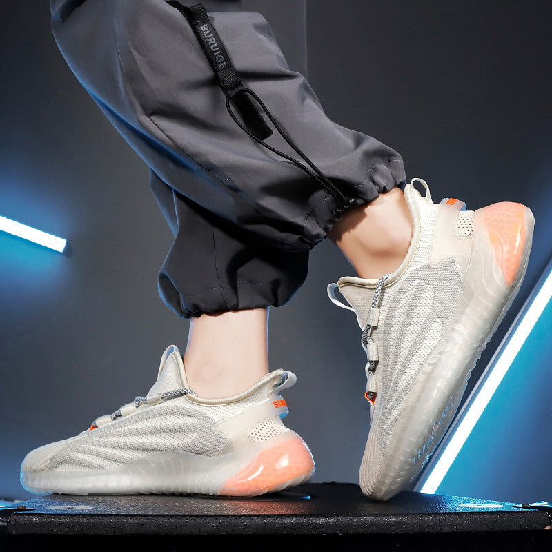 Damen Sportliche Sneakers mit atmungsaktiver Mesh-Oberfläche und dämpfender Lauftechnologie