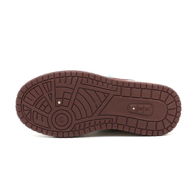 Damen Sportliche Chunky Sneakers mit modischem Design und dämpfender Laufsohle R&B