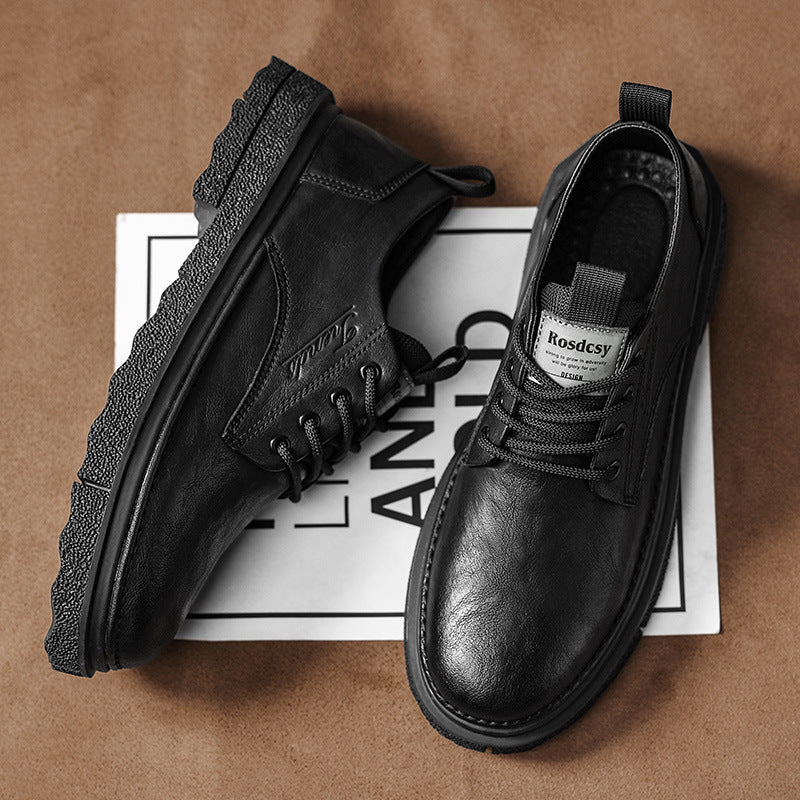 Damen Robuste Schnürschuhe aus hochwertigem Leder mit rutschfester Sohle R&B