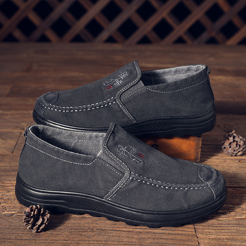 Herren Komfortable Slipper aus hochwertigem Wildleder R&B