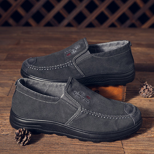 Herren Komfortable Slipper aus hochwertigem Wildleder R&B