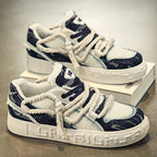 Damen Bequeme Sneaker mit modischem Design und einzigartigen Schnürdetails R&B