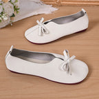 Damen Ballerinas mit modischem Schleifendesign und bequemer Sohle R&B