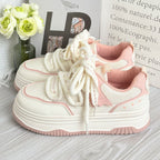 Damen Sportliche Sneaker mit dicker Sohle R&B