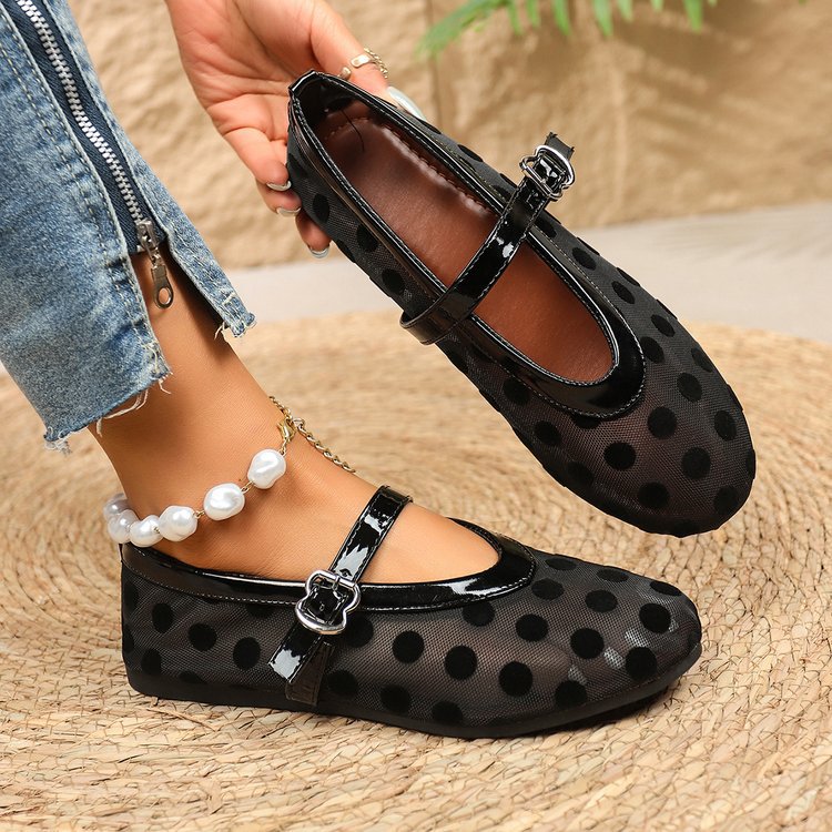 Damen Ballerinas mit eleganter Schleifenverzierung und atmungsaktivem Obermaterial R&B