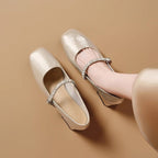 Damen Elegante und bequeme Pumps mit blockabsatz R&B