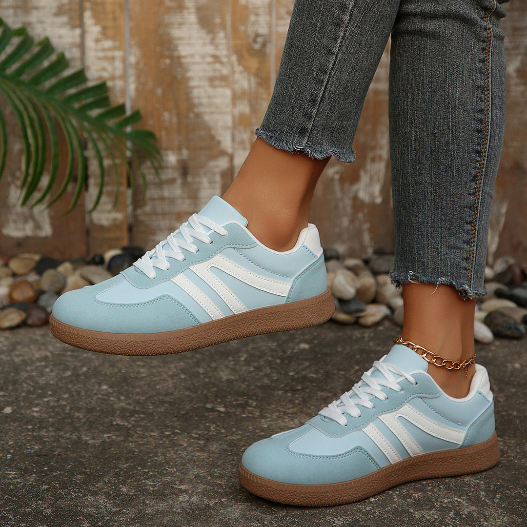 Damen Sportliche Freizeitsneaker mit rutschfester Sohle und atmungsaktivem Obermaterial R&B