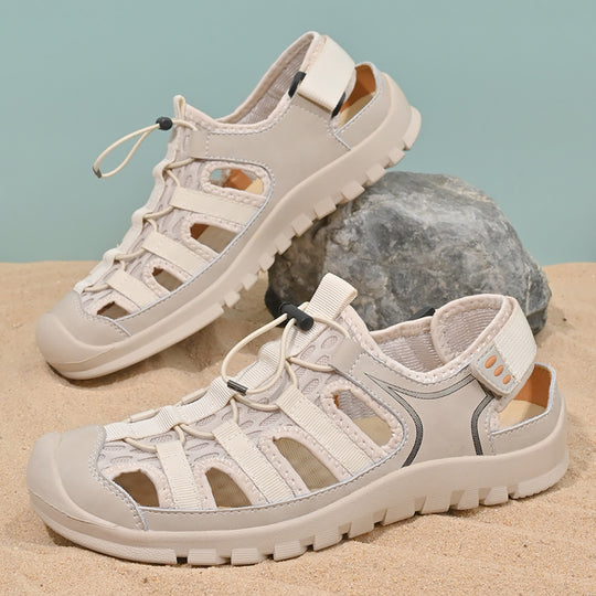 Damen Sportliche Multifunktionale Wassersandalen mit rutschfester Sohle und atmungsaktivem Design R&B