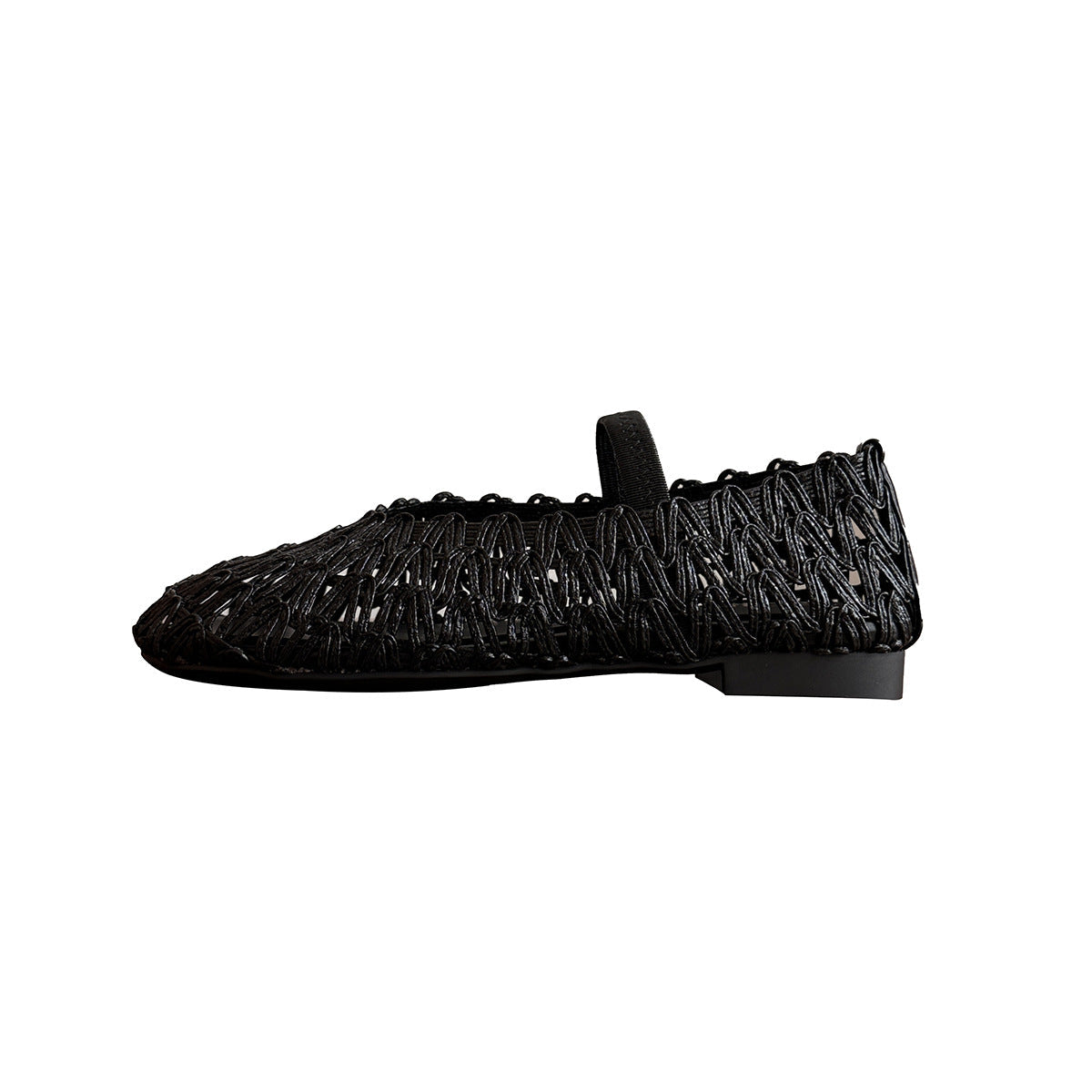 Damen Elegante Ballerinas mit modischer Riemchenbindung und weichem Stoff R&B