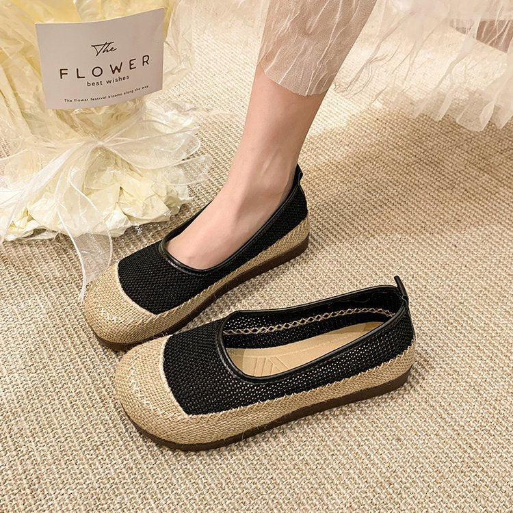 Damen Atmungsaktive Sommer-Ballerinas mit elastischer Sohle R&B