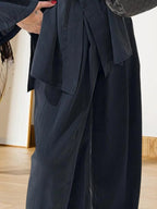Damen Elegante Kimono-Jacke mit weiten Ärmeln und lockerer Passform R&B