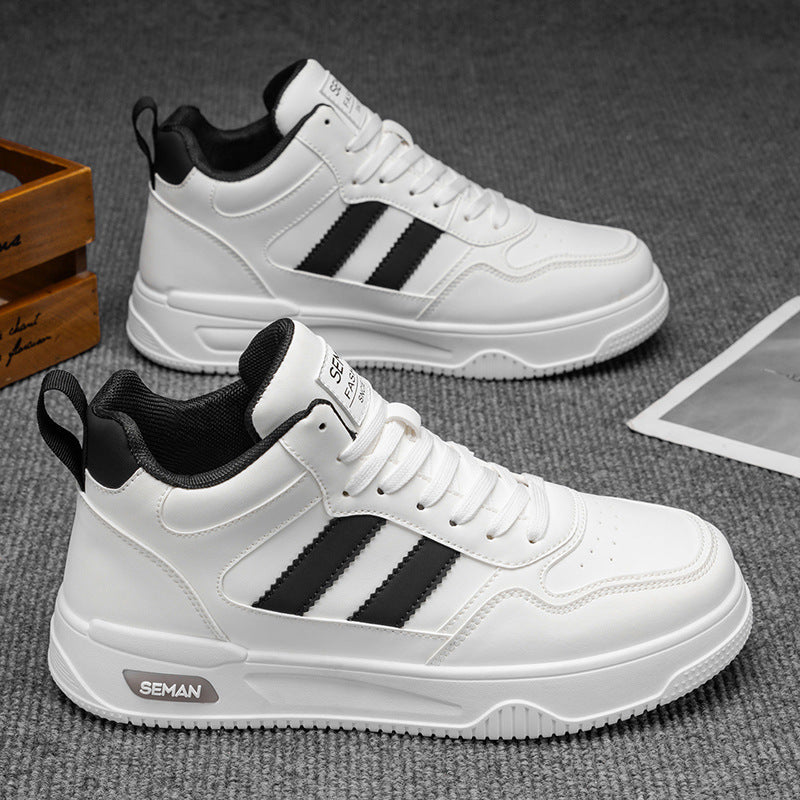Damen Sportliche High-Top Sneakers mit gepolsterter Sohle und griffigem Profil