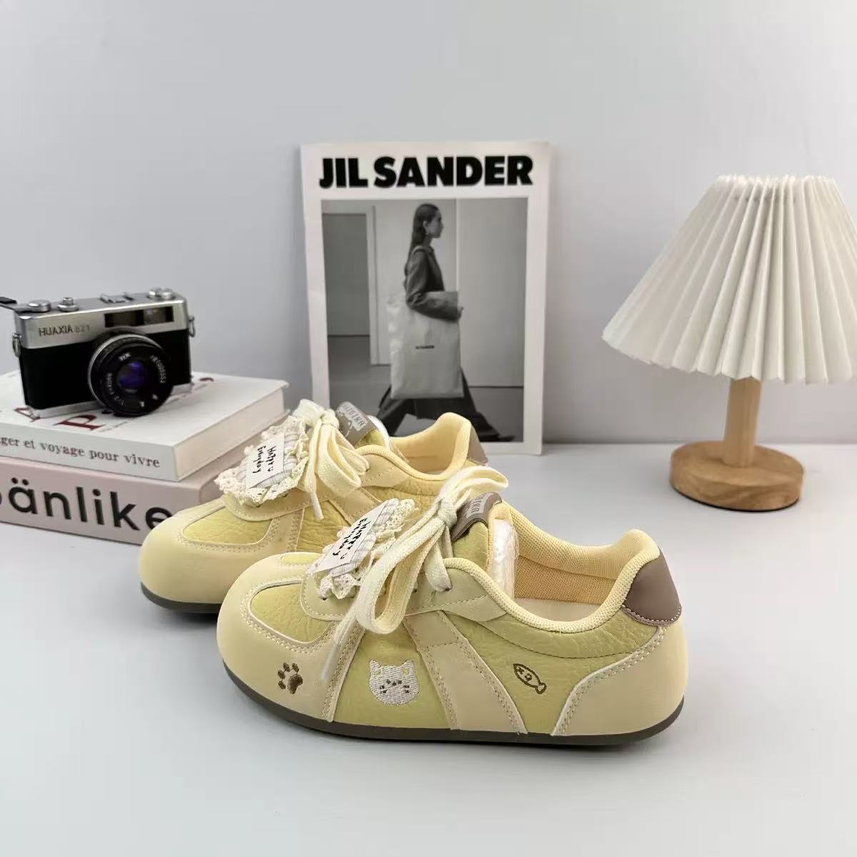 Damen Sneakers mit verspieltem Tierdesign und bequemer Sohle