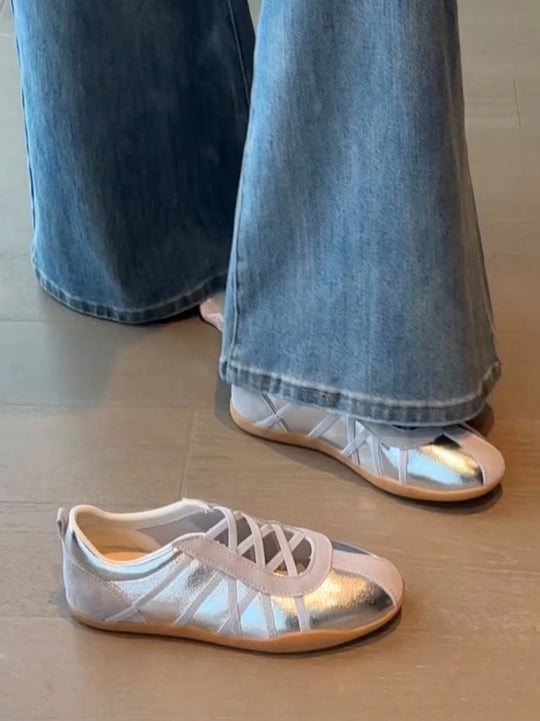 Damen Freizeitschuhe mit atmungsaktivem Netzmaterial und flexiblem Design R&B