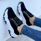 Damen Sportliche Sneaker mit dämpfendem Fußbett und atmungsaktivem Obermaterial