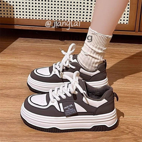 Damen Sportliche Chunky Sneakers mit ergonomischem Sohlenprofil und atmungsaktivem Mesh-Obermaterial R&B