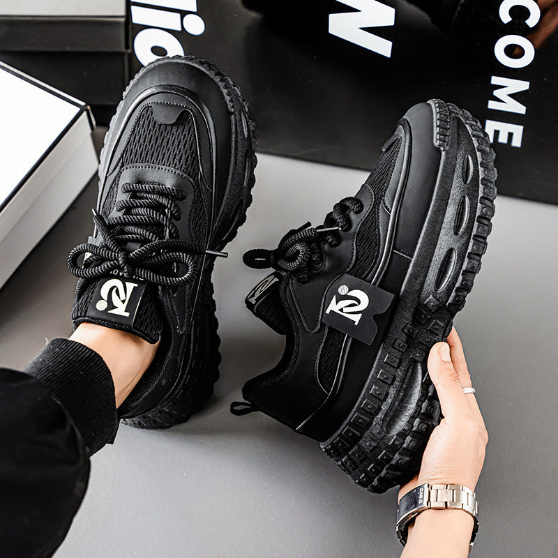 Damen Sportliche Sneakers mit atmungsaktiver Mesh-Oberfläche und dämpfender Sohle R&B