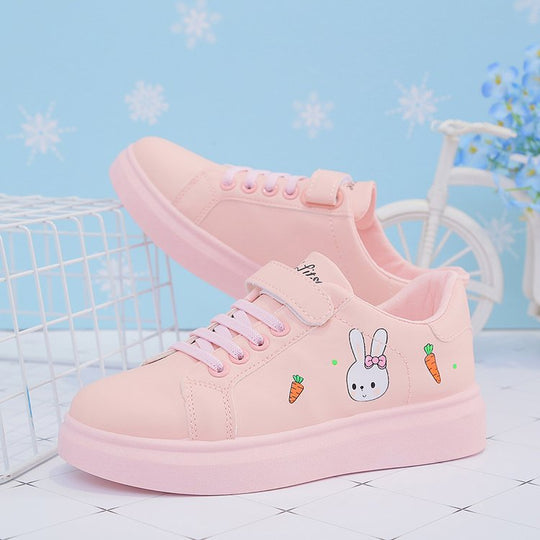 Damen Sneakers mit niedlichen Tiermotiven und bequemer Sohle R&B