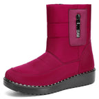 Damen Warmfutter Winterstiefel mit rutschfester Sohle R&B