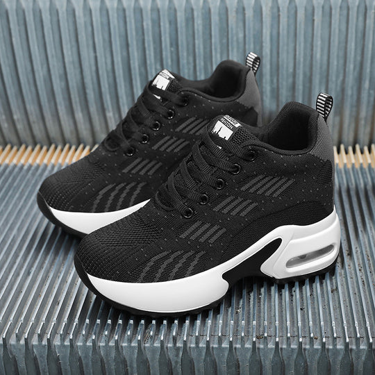 Damen Sportliche Sneakers mit dämpfender Luftpolstersohle und atmungsaktivem Obermaterial R&B
