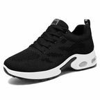 Damen Sportliche Sneakers mit atmungsaktiver Oberflächenstruktur und dämpfender Sohle R&B