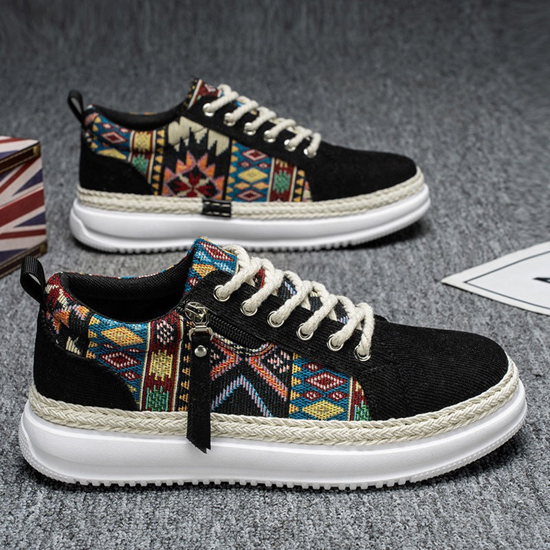 Damen Urbaner Freizeitsneaker mit kunstvollen Mustern und dämpfender Sohle R&B