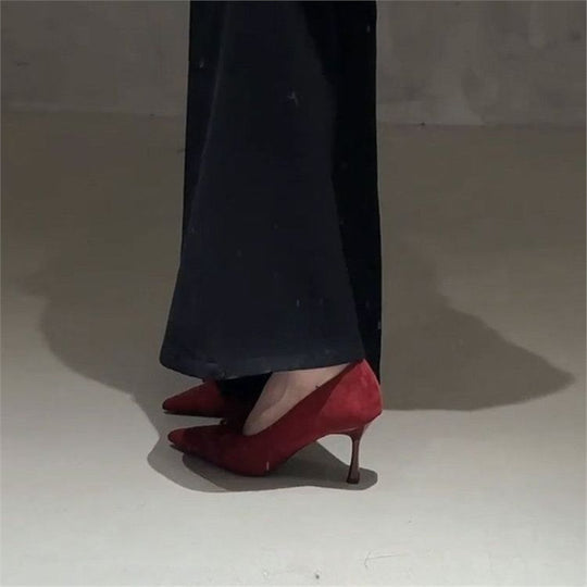 Damen elegante Pumps mit modischer Schleifenverzierung R&B