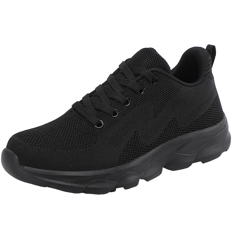 Unisex nan ultraleichter Alltagssneaker mit nahtlosem Maschenoberteil, ergonomischer Waben-Zwischensohle und griffiger Profilsohle R&B