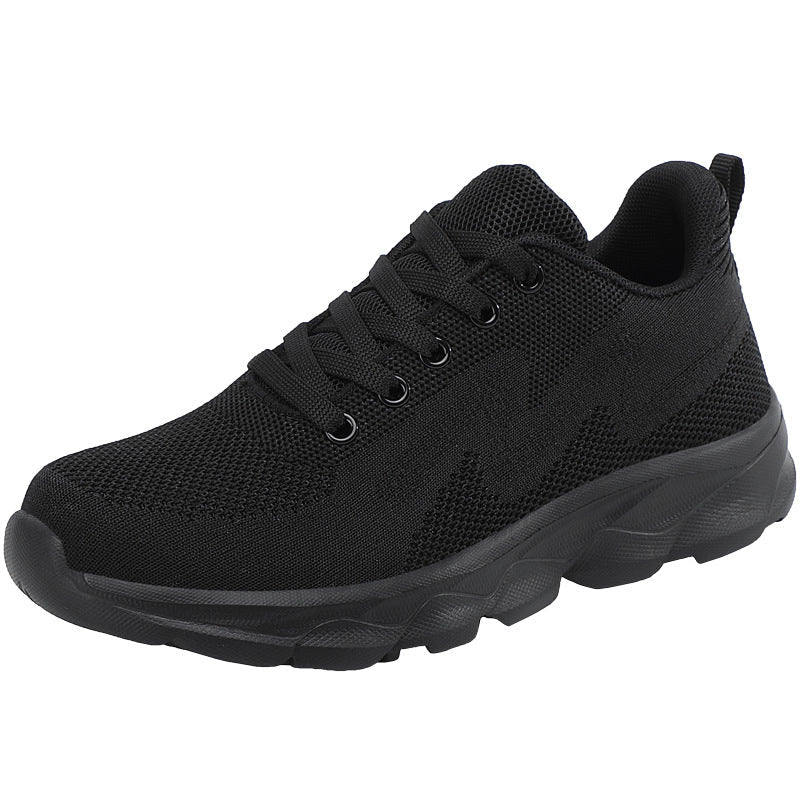 Unisex nan ultraleichter Alltagssneaker mit nahtlosem Maschenoberteil, ergonomischer Waben-Zwischensohle und griffiger Profilsohle R&B