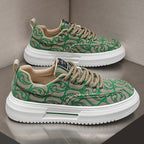 Damen modische Sneakers mit innovativem Design und atmungsaktiver Oberfläche R&B