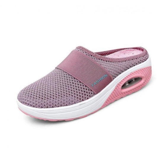 Damen Atmungsaktive Clogs mit dämpfender Sohle und flexibler Passform R&B