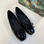 Damen Ballerinas mit schickem Knoten-Detail und komfortabler Sohle
