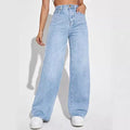 Damen Weit geschnittene Jeans im Vintage-Stil