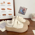Damen Sneaker mit verstellbarem Klettverschluss und dämpfender Sohle R&B