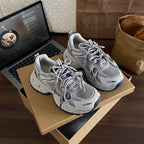 Damen Sportliche Lauf Sneakers mit atmungsaktiver Mesh-Oberfläche und robustem Sohlenprofil R&B