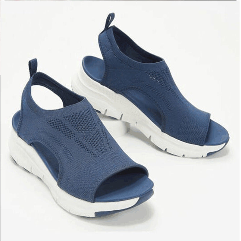 Damen Atmungsaktive Sport-Sandalen mit flexiblem Riemendesign R&B