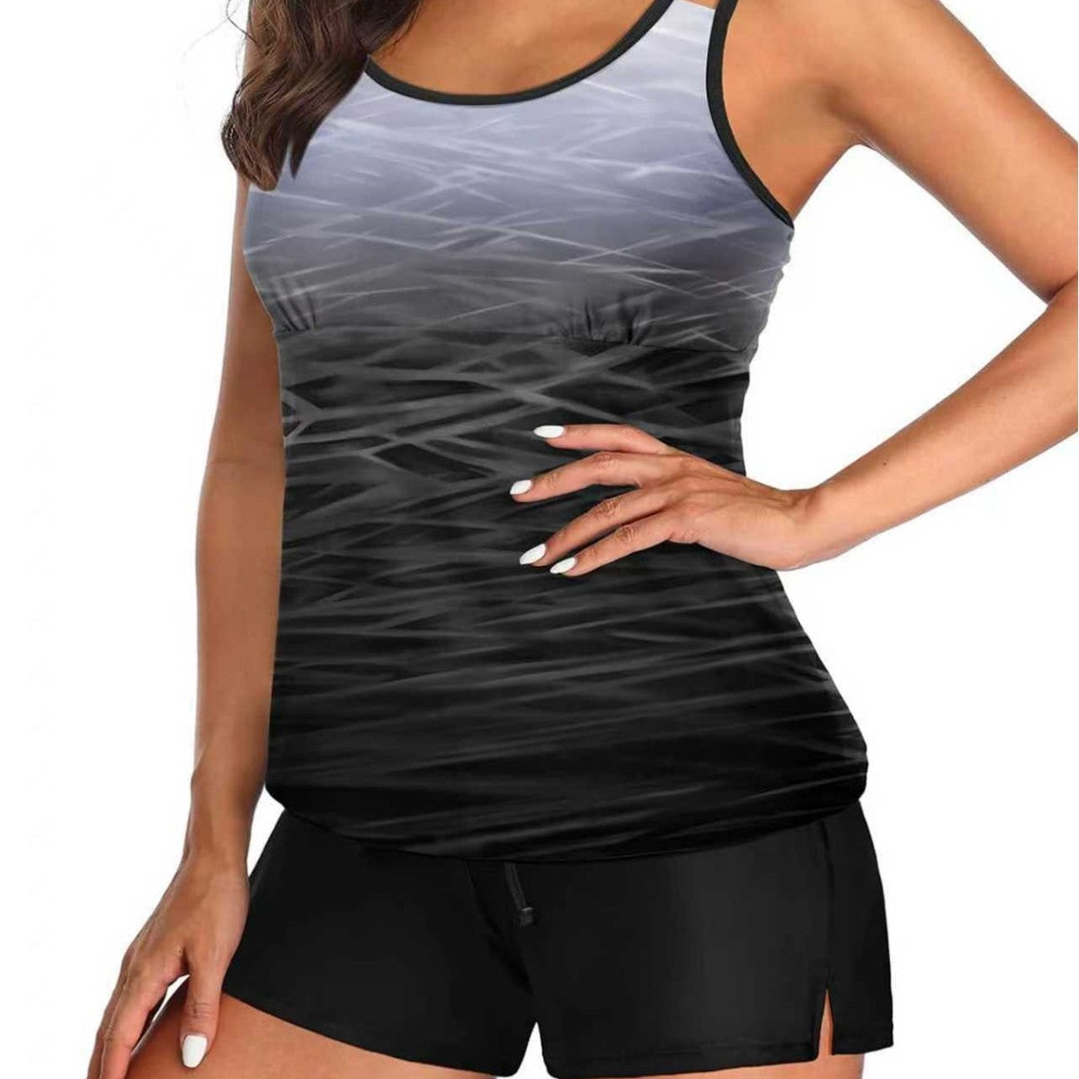 Damen Sport Tankini-Set R&B
