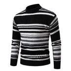 Herren Strickpullover mit strukturiertem Muster
